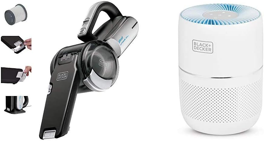 BLACK+DECKER 20V Max Handheld Vacuum, Cordless, Grey (BDH2000PL)