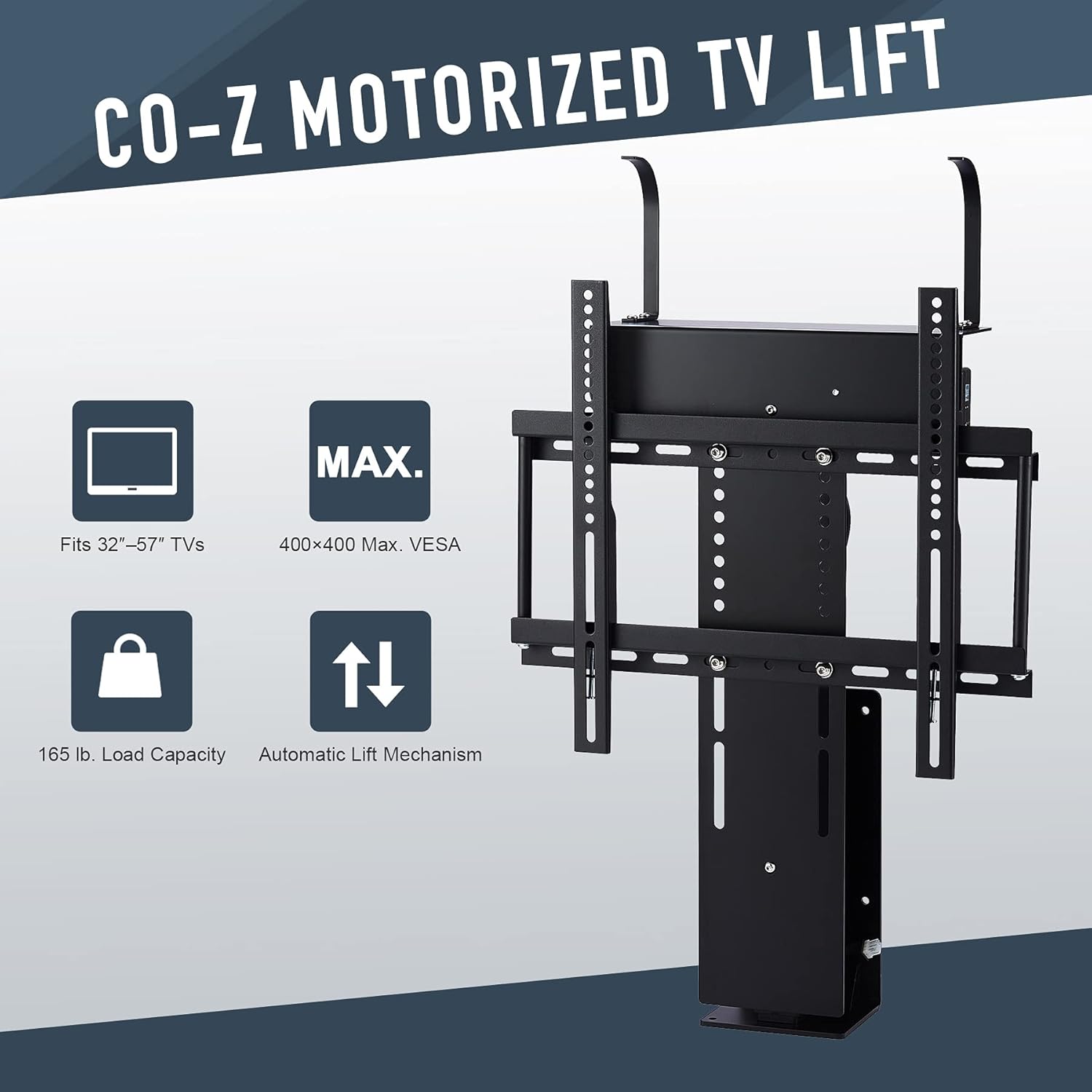 CO-Z Motorized TV Lift for 32