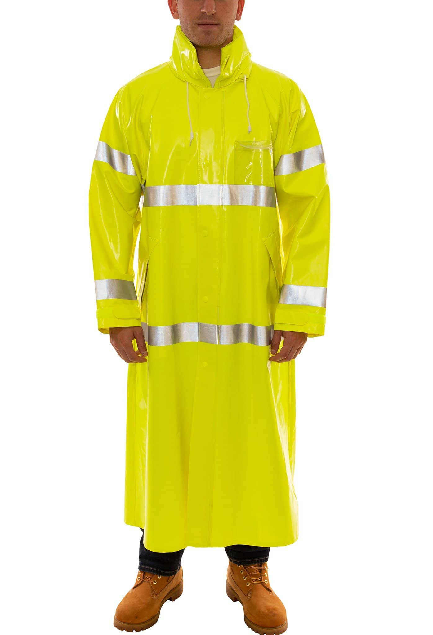 Tingley C53122 Comfort-Brite Coat, Price/each - Yellow/Green, 4X