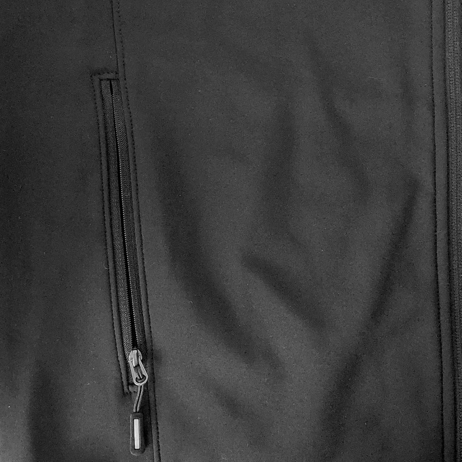 Officially Licensed United States Navy - Eagle and Anchor Embroidered Softshell Jacket