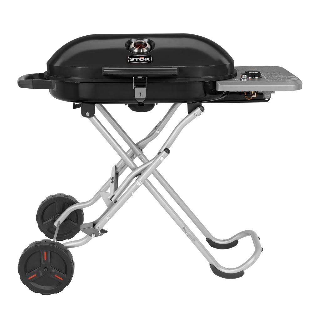 stok STG1150HD Gridiron Single Burner Portable Propane Gas Grill - Black
