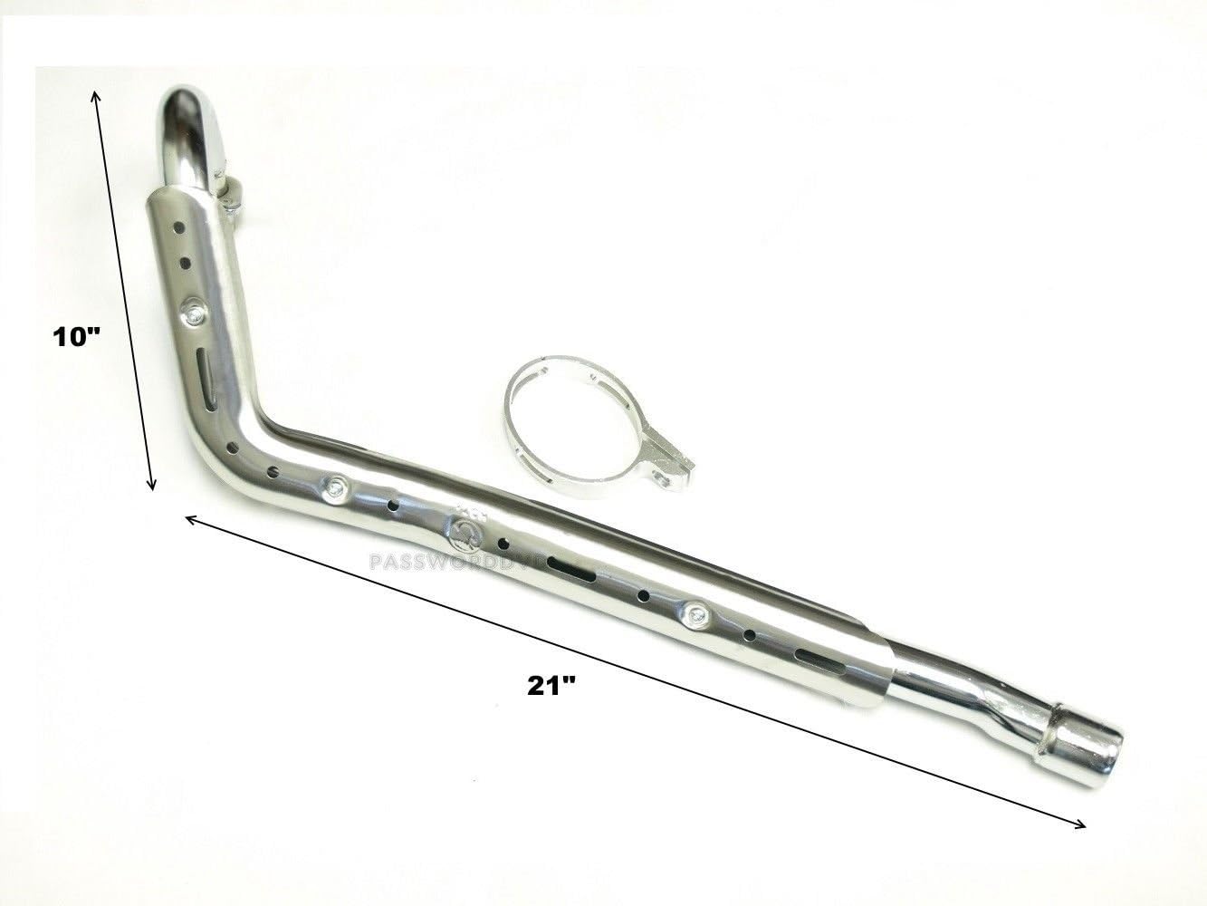 NEWANIME(R) HIGH PERFORMANCE BIG BORE MUFFLER EXHAUST SYSTEM BLACK POCKET PIT DIRT BIKE SDG PIT PRO PITSTER PRO