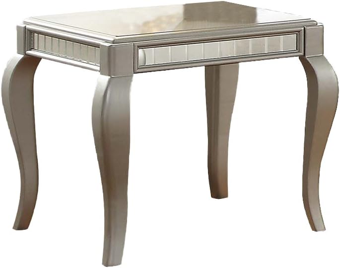 ACME Furniture 83082 Francesca End Table, Champagne