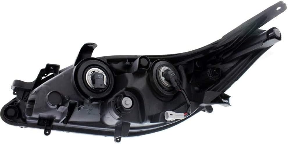 For 2013 2014 2015 Toyota Avalon Headlight Assembly Pair Driver and Passenger Side w/Bulbs Black Housing CAPA Certified For TO2502215