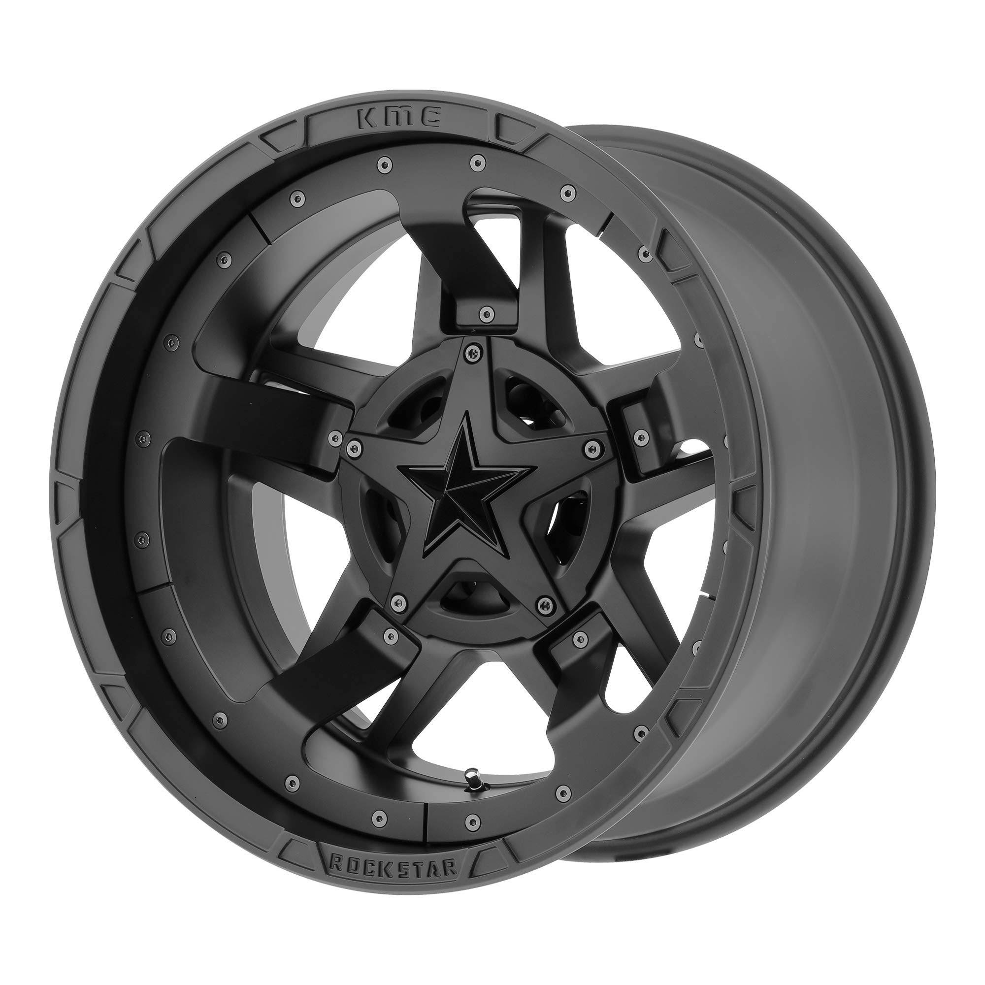 XD XD827 17x8 6x4.5 20mm Matte Black Wheel Rim 17x22 inch