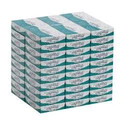 Angel Soft Professional Series Facial Tissue White 5-3/5 x 7-1/5 inch, 48550 - Case of 3000