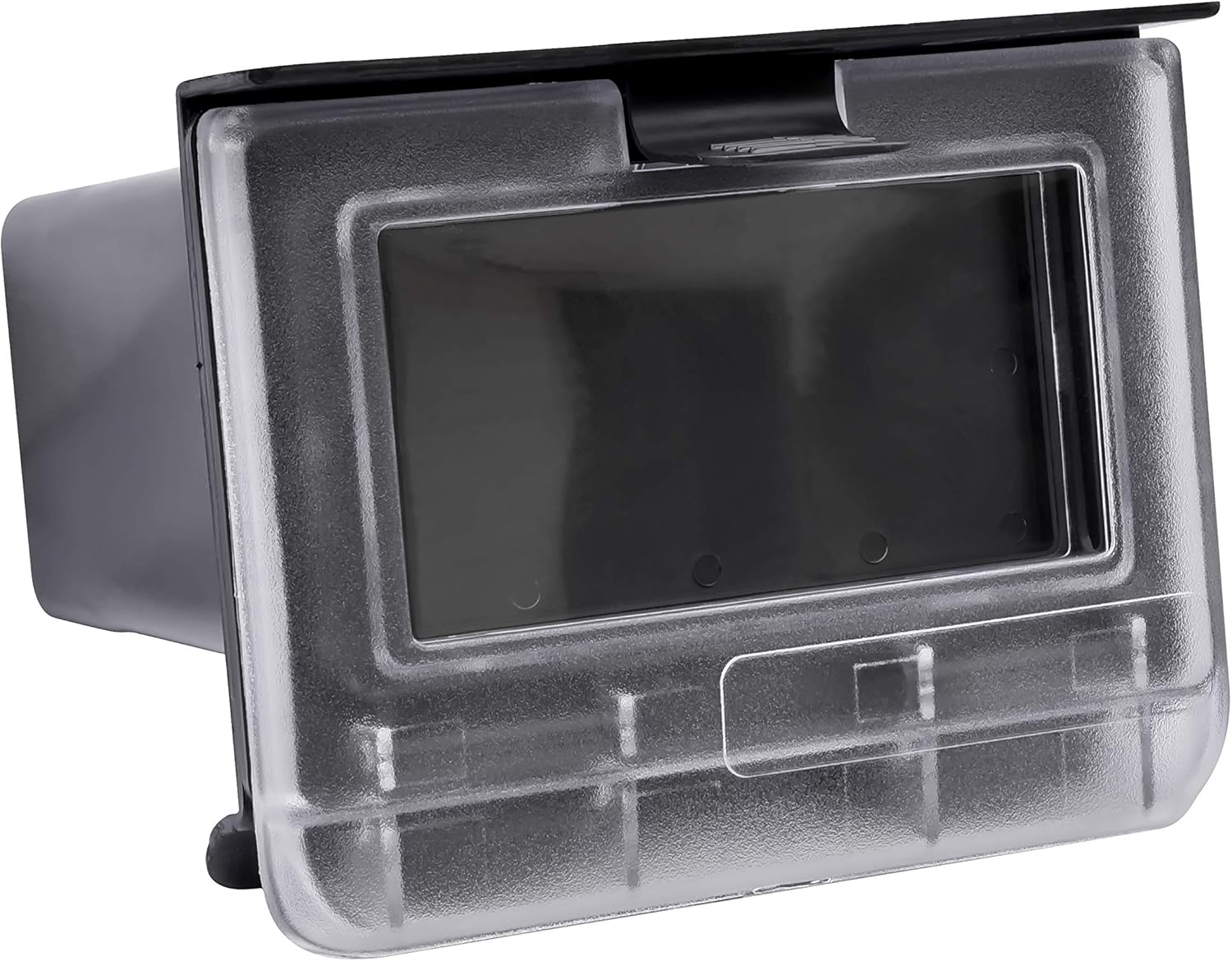 SAUTVS Center Dash Storage Box, ABS Center Compartment for Polaris RZR 1000 S 900 2014-2018 Accessories Pack of 2