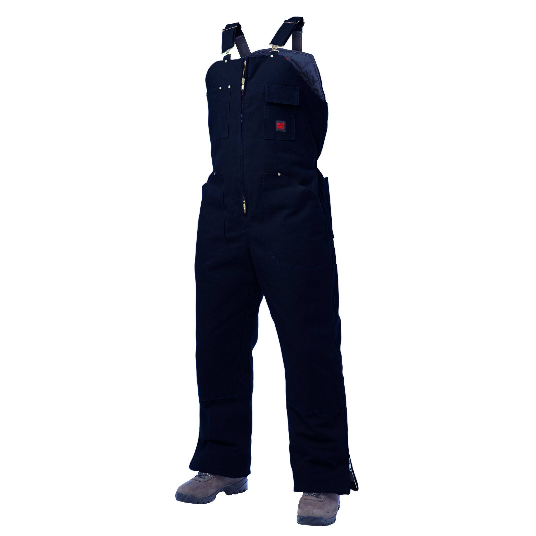 Tough Duck Insulated Bib Overalls Black