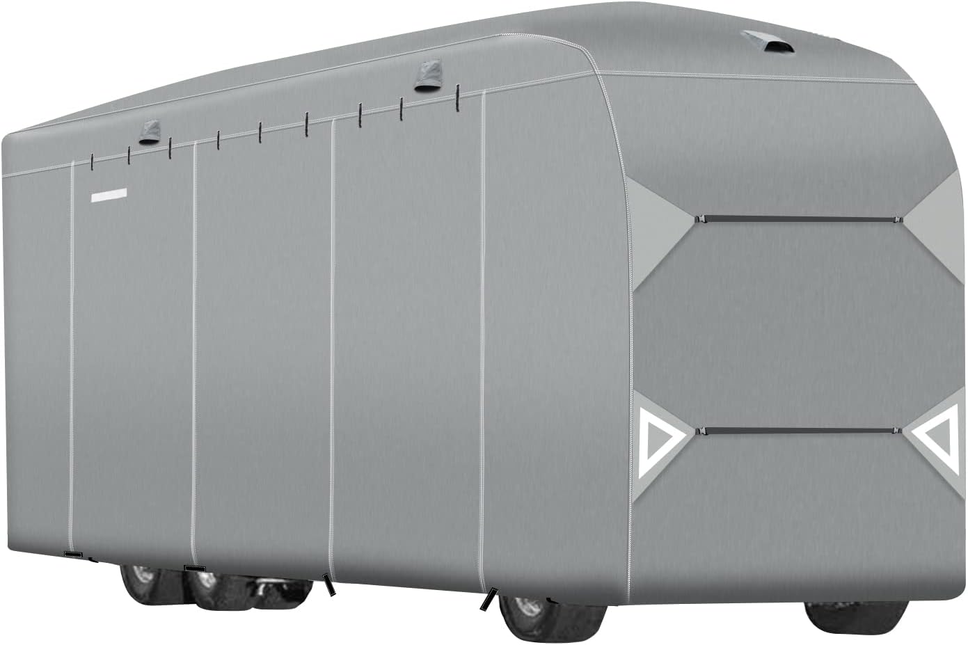 RVMATE Class A RV Cover, Camper Cover for 30-33&rsquo;, Convenient Side Door Access, Air Vent Design, Come w/ Maintenance Accessory