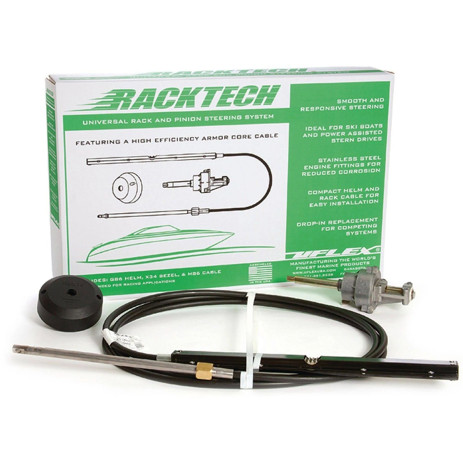 Uflex RACKTECH10 Racktech Rack Steering System, 10&