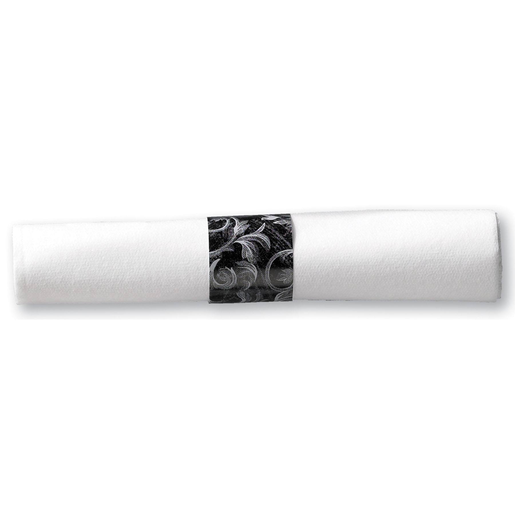 Hoffmaster Pre-Rolled Linen-Like Napkin and Heavy Weight Plastic Cutlery, 17x22 x 17x22 - 50 pack