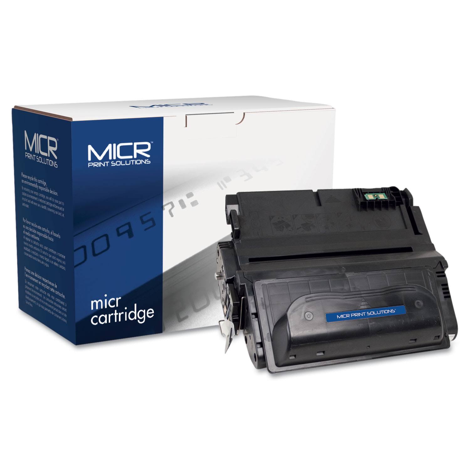MICR Print Solutions 38AM Compatible MICR Toner, 12000 Page-Yield, Black