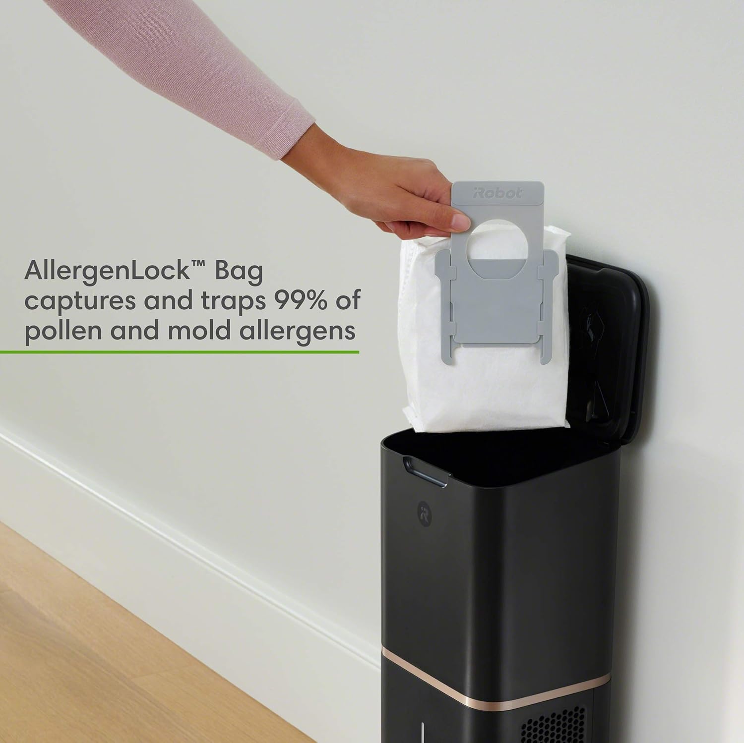 iRobot Roomba s9+ (9550) Robot Vacuum with Automatic Dirt Disposal- Empties itself, Wi-Fi Connected, Smart Mapping, Powerful Suction, Anti-Allergen System, Corners & Edges, Ideal for Pet Hair, black (Renewed)