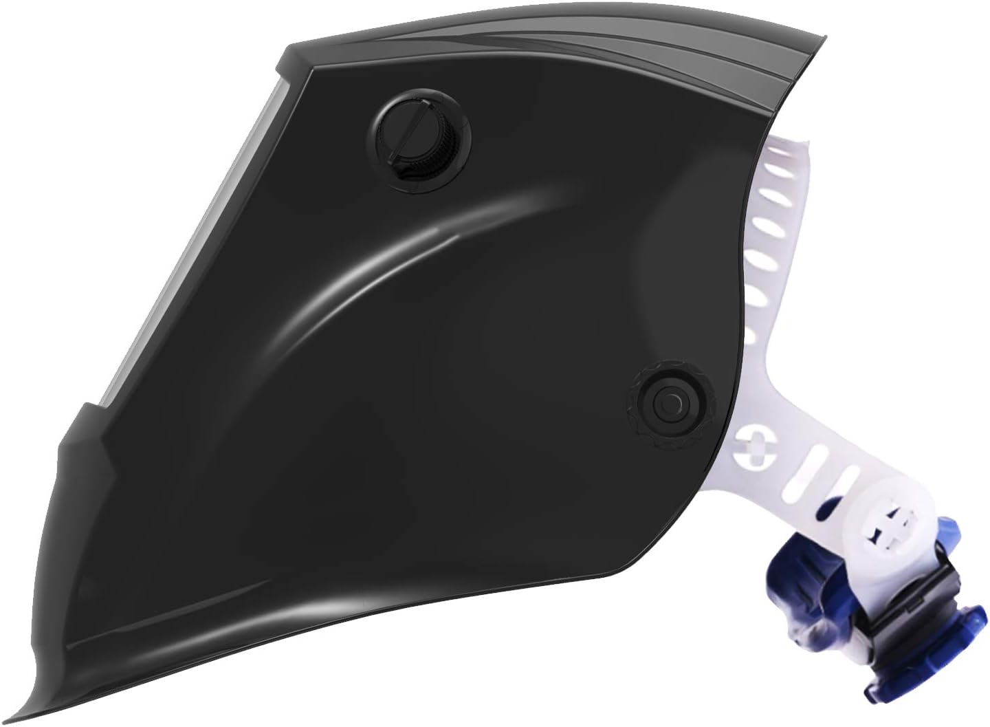 TOPDC Solar Power Auto Darkening Welding Helmet with Optical Class 1/1/1/2, Viewing Area 3.93