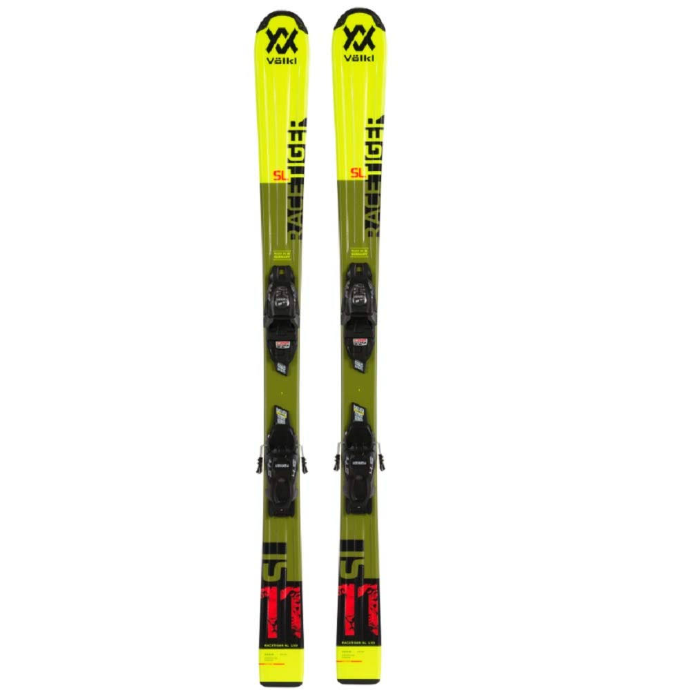 Volkl 2020 Racetiger Jr Yellow Ski w/vMotion 4.5 Bindings