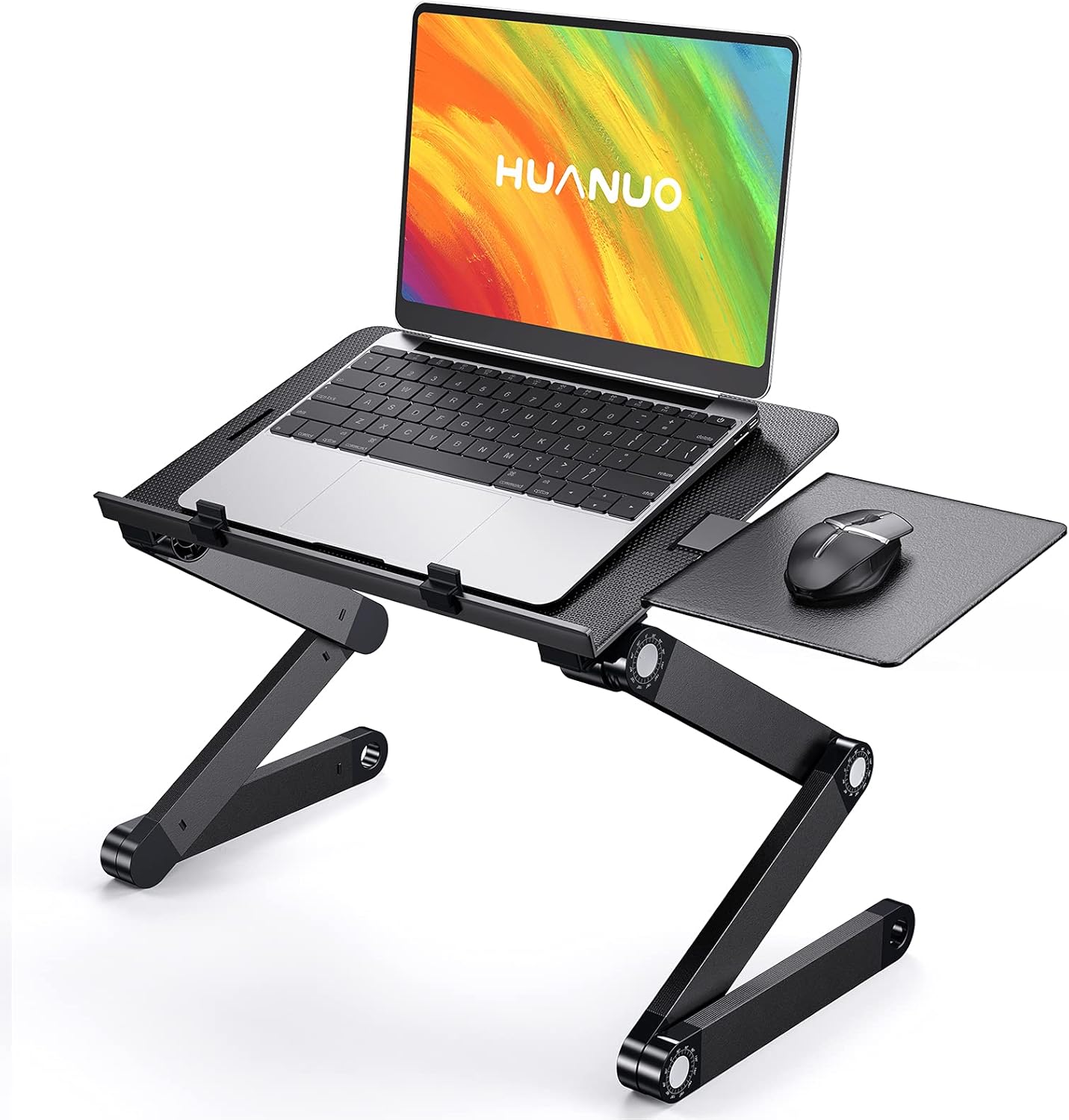 HUANUO Adjustable Laptop Stand, Laptop Desk for up to 15.6