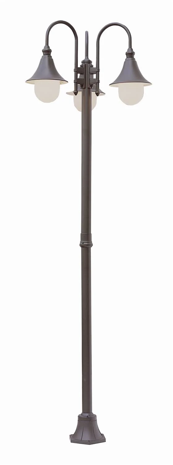 Trans Globe 4776BG Post Light Black Gold 4776 BG