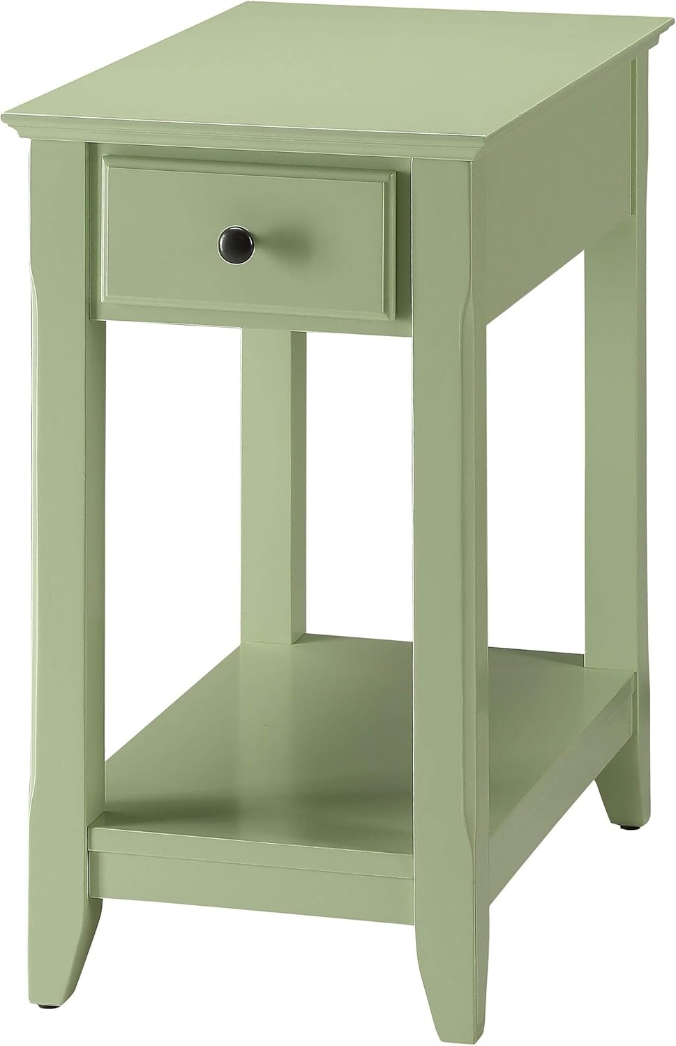 ecWorld Enterprises, Inc, Modern Designs Bega Wooden Accent Side Table Grey
