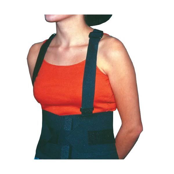 Mutual Industries 9 Occu-Rite Industrial Support - Black, Xlarge