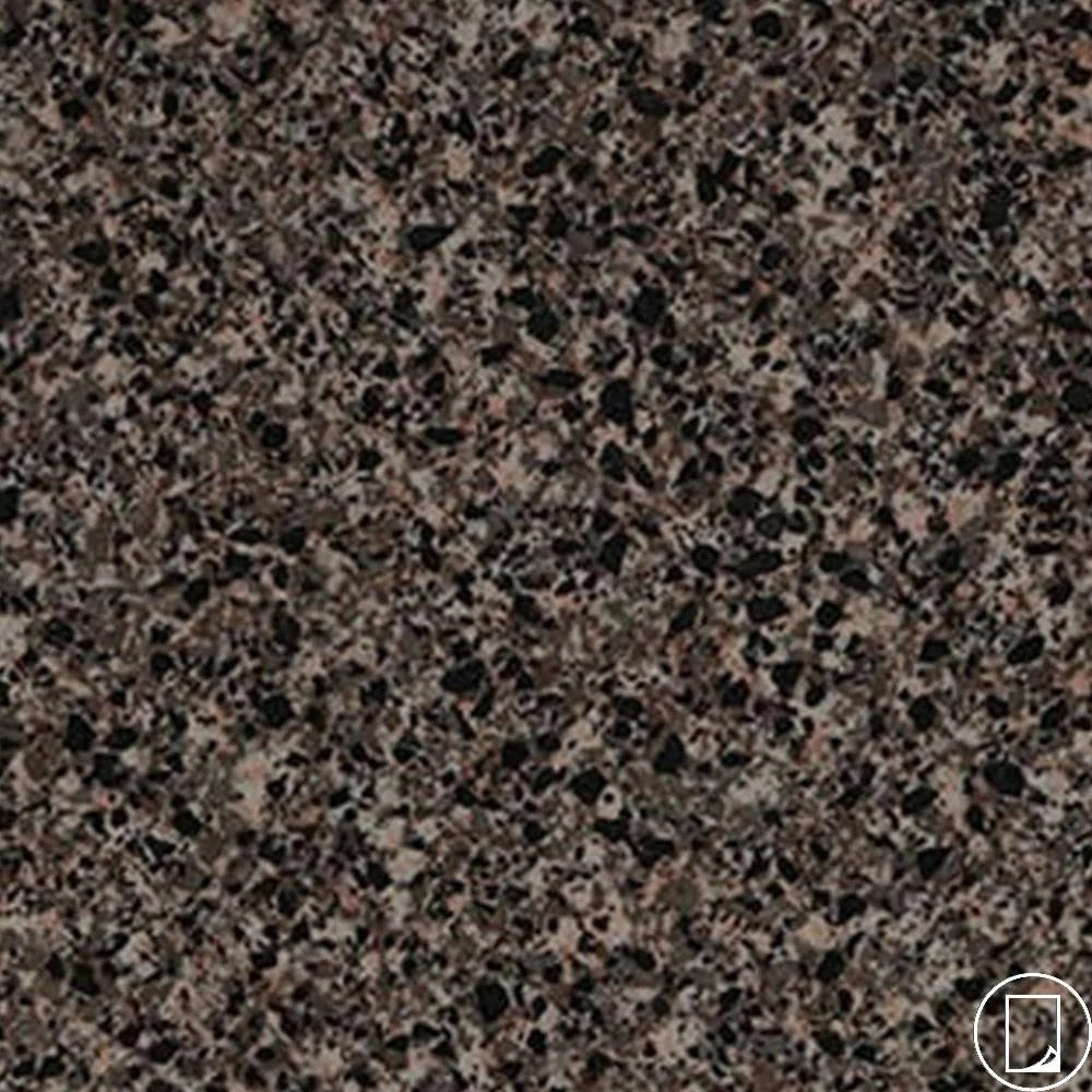 Wilsonart 4 ft. x 8 ft. Laminate Sheet in RE-COVER Blackstar Granite with Premium High Gloss