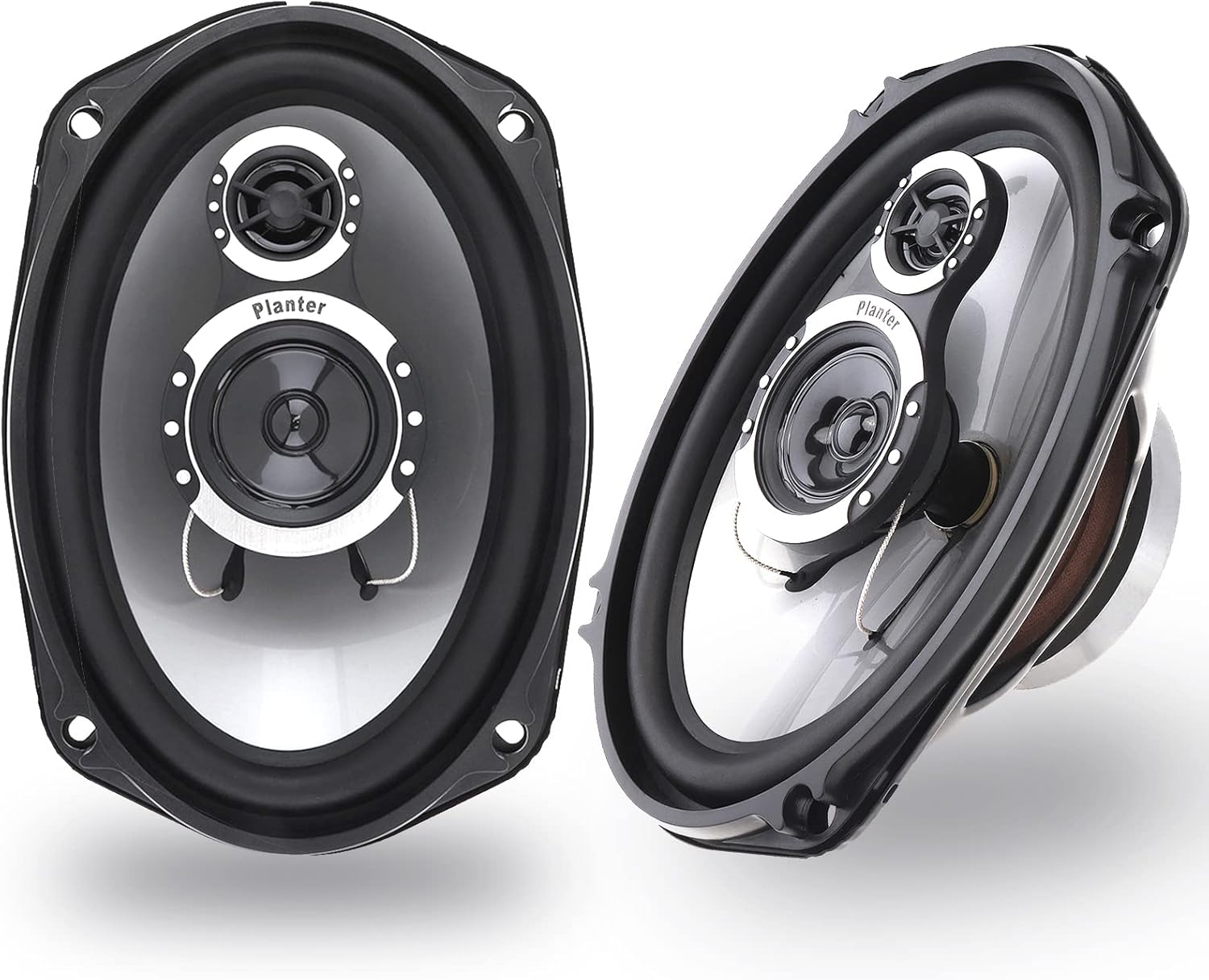 Car Audio coaxial Speakers 6''x 9'' inch,1000 Watt Max 3-Way Speakers (2 Pack) TS-G6941R Pack of 2
