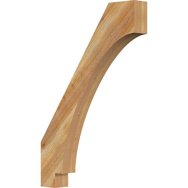 4x22W x 26x22D x 38x22H Imperial Rough Sawn Brace, Western Red Cedar