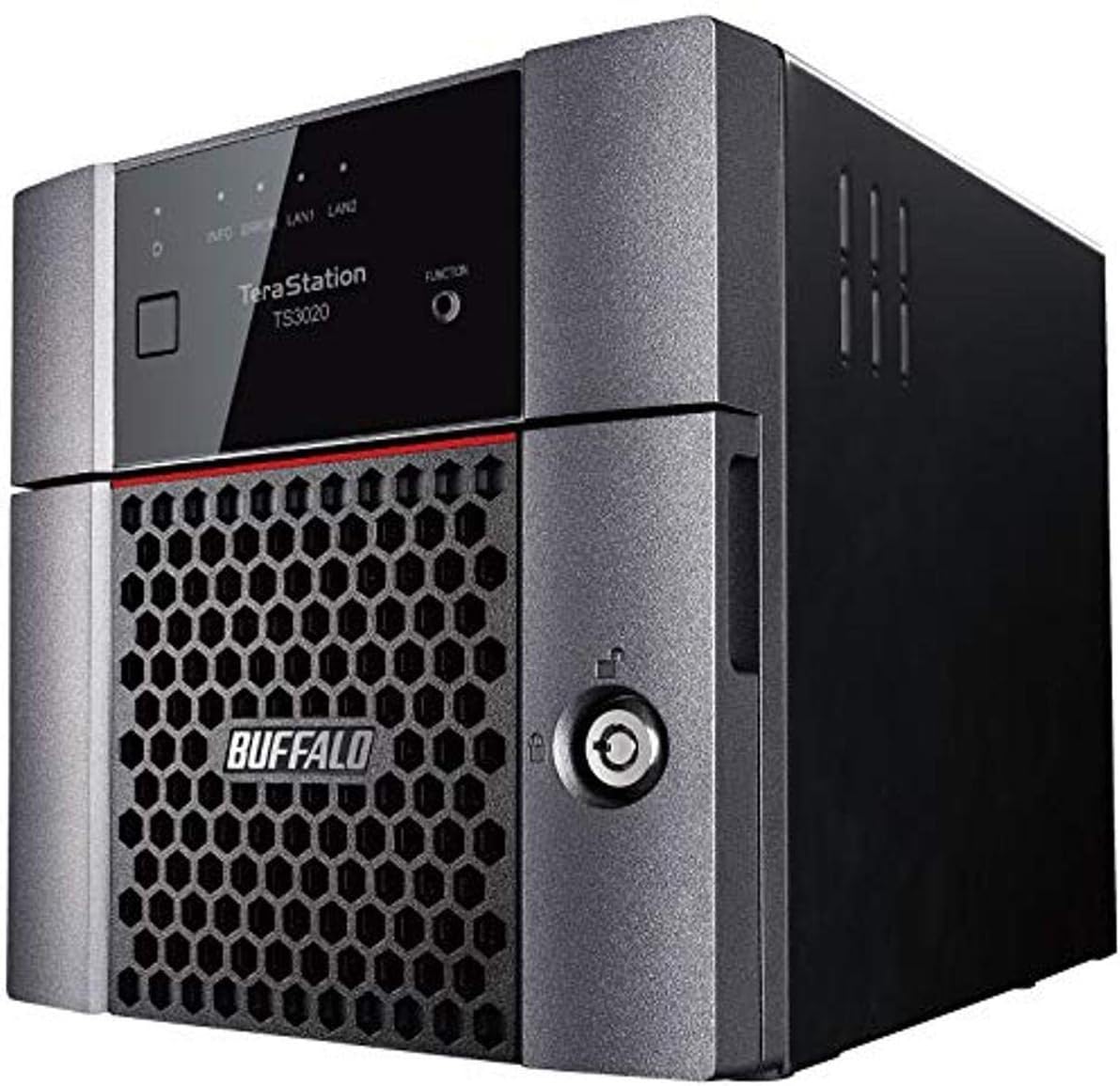 BUFFALO TeraStation 3220DN 2-Bay Desktop NAS 8TB (2x4TB) with HDD NAS Hard Drives Included 2.5GBE / Computer Network Attached Storage / Private Cloud / NAS Storage/ Network Storage / File Server