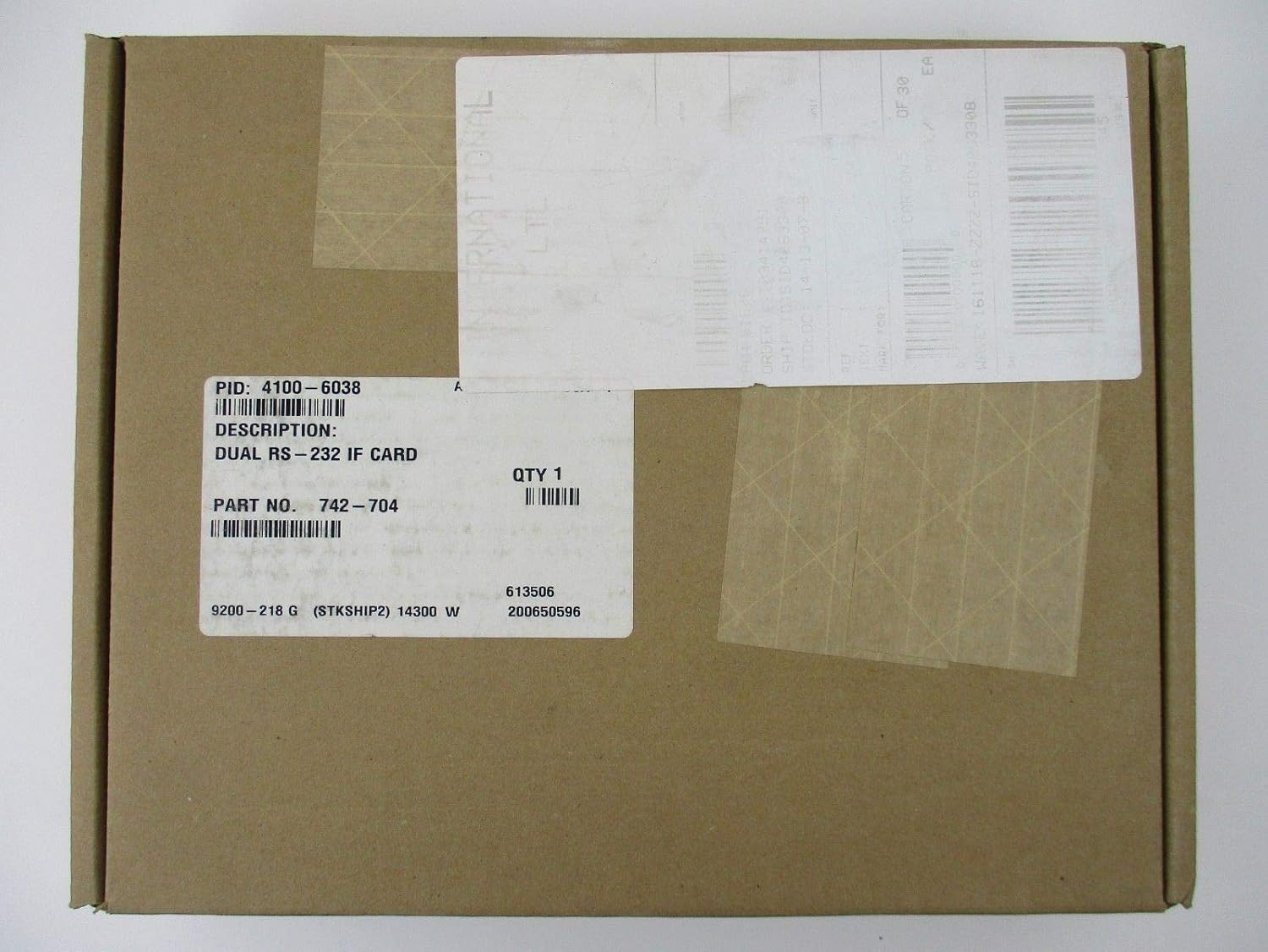 Simplex 4100-6038 - Dual Port RS-232 Interface Card