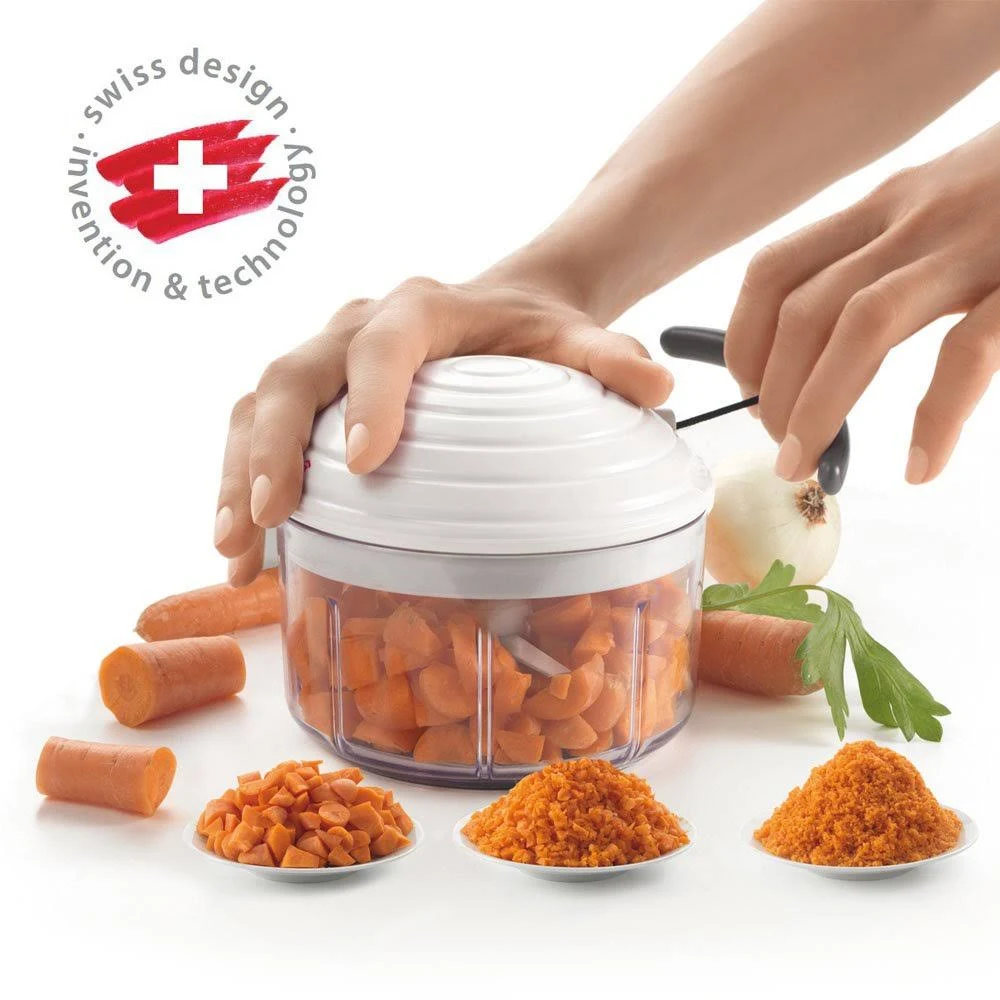 Metaltex 251680 &Rotomac& Vegetable Cutter, White/Transparent/Black