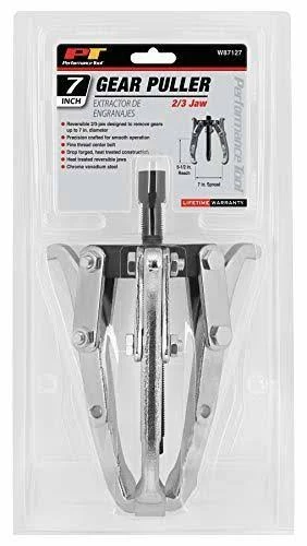 Performance Tool W87127 2/3 Jaw Gear Puller with 5-1/2-Inch Reach x 7-Inch Spread