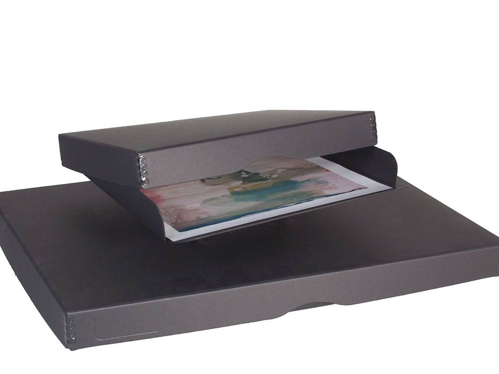 1-1/2&rsquo;&rsquo; Drop Front Black 17 1/2 x 25 1/2 Archival Methods 01-120