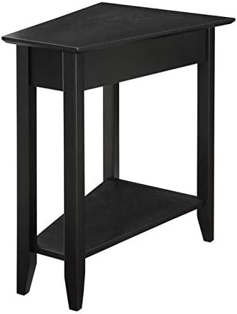 Pemberly Row Wedge End Table - Black