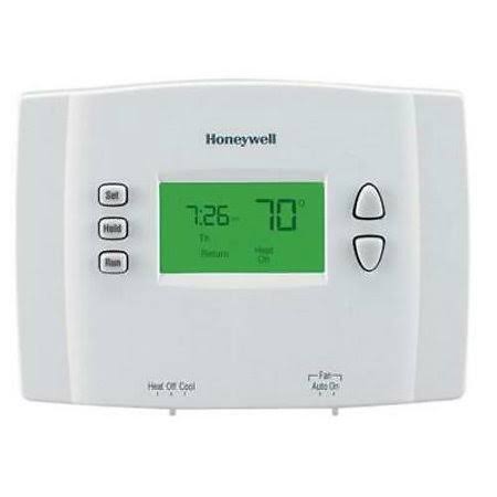 Honeywell RTH2410B1019 5-1-1 Day Programmable Thermostat with Backlight, White
