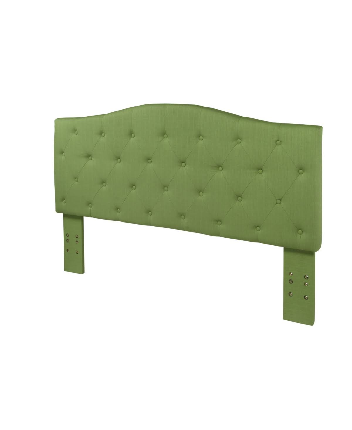 Saira Twin Camelback Headboard - Green