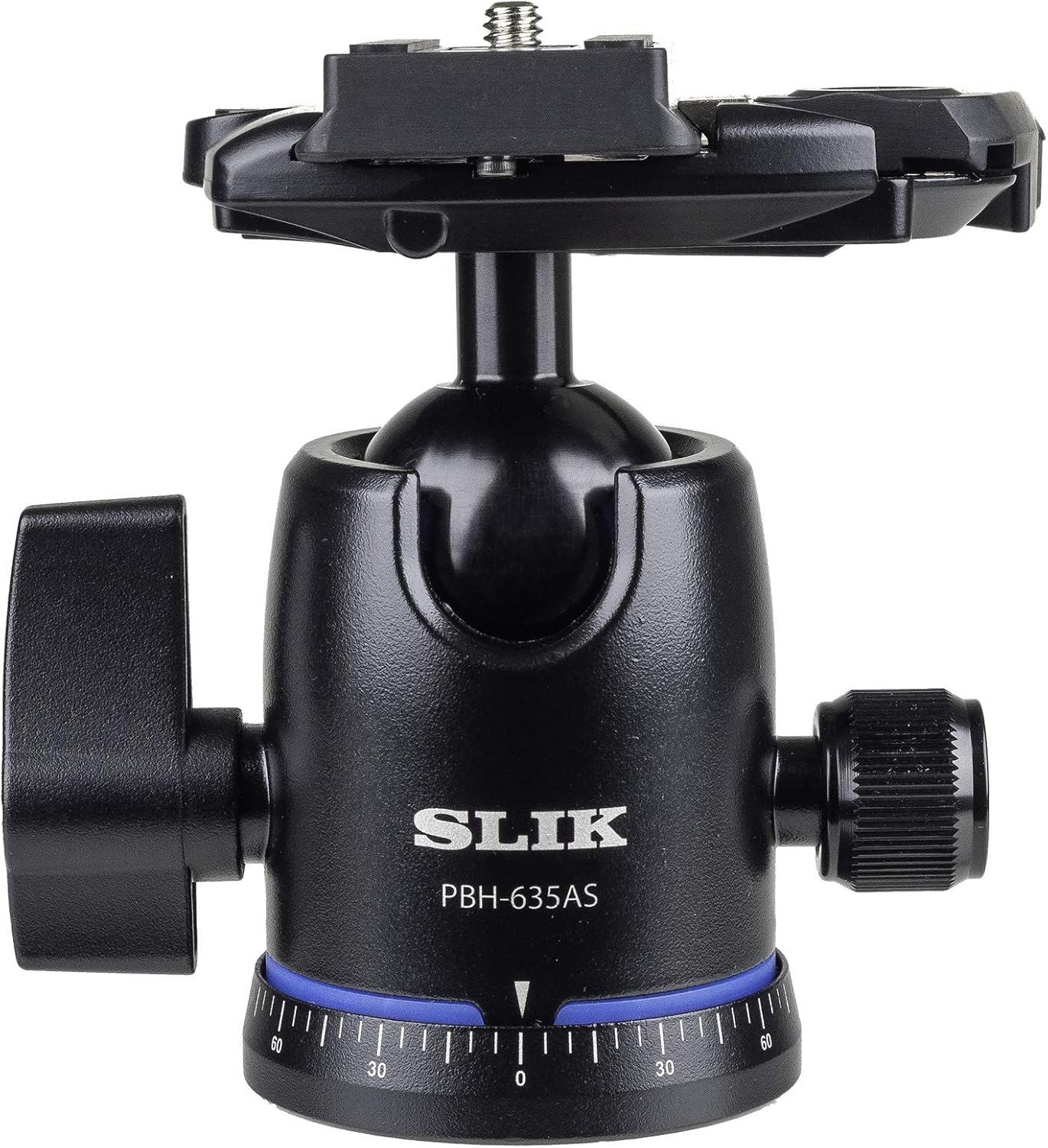 SLIK Pbh-535As Ball Head with Arca Compatible QR, Black (618-819) Pack of 2