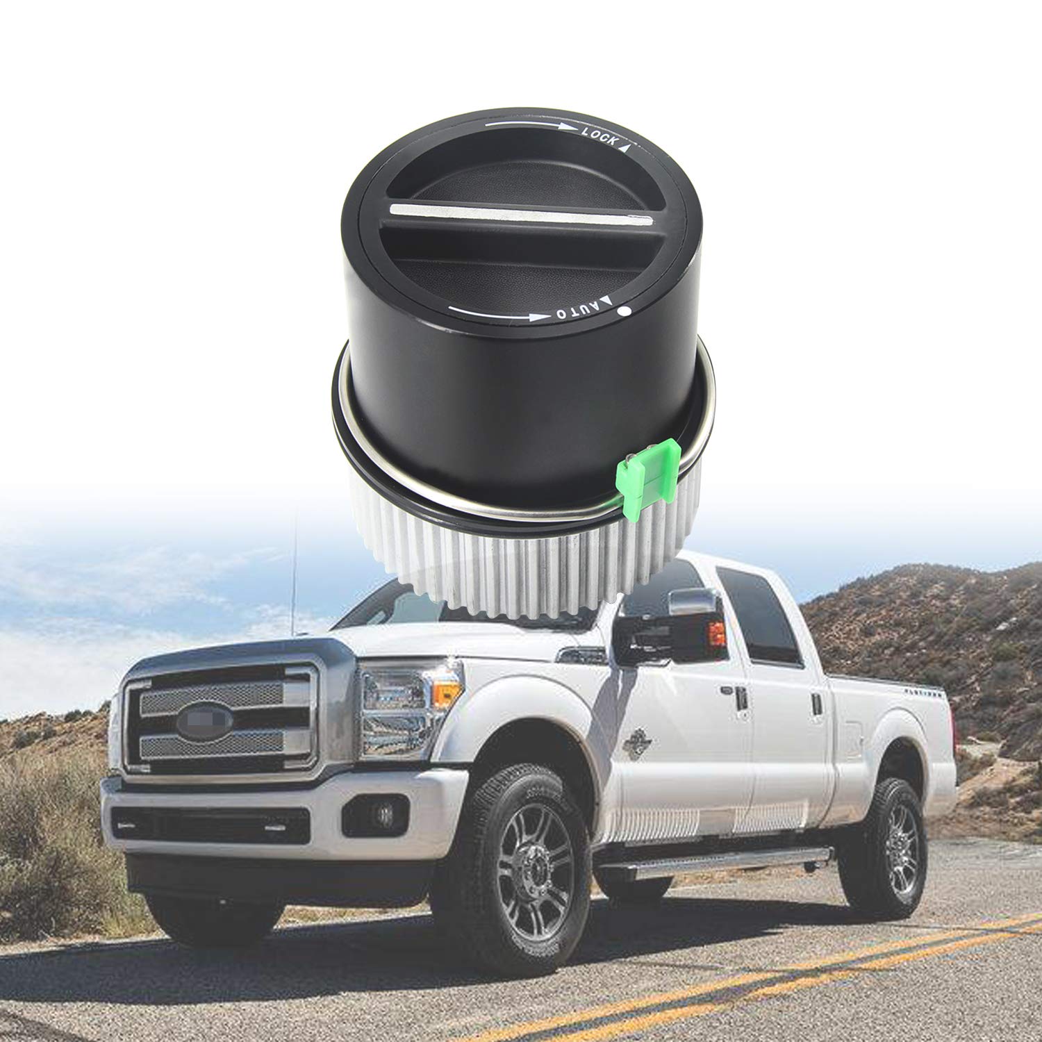 USTAR 600-203 4WD Auto Locking Hub Actuator Compatible with Ford F250 F350 F450 F550 1999-04 Ford Expedition 2001-02 Ford Excursion 2000-05 Lincoln Navigitor 2001-02 1C3Z-3B396-CB (1PC)