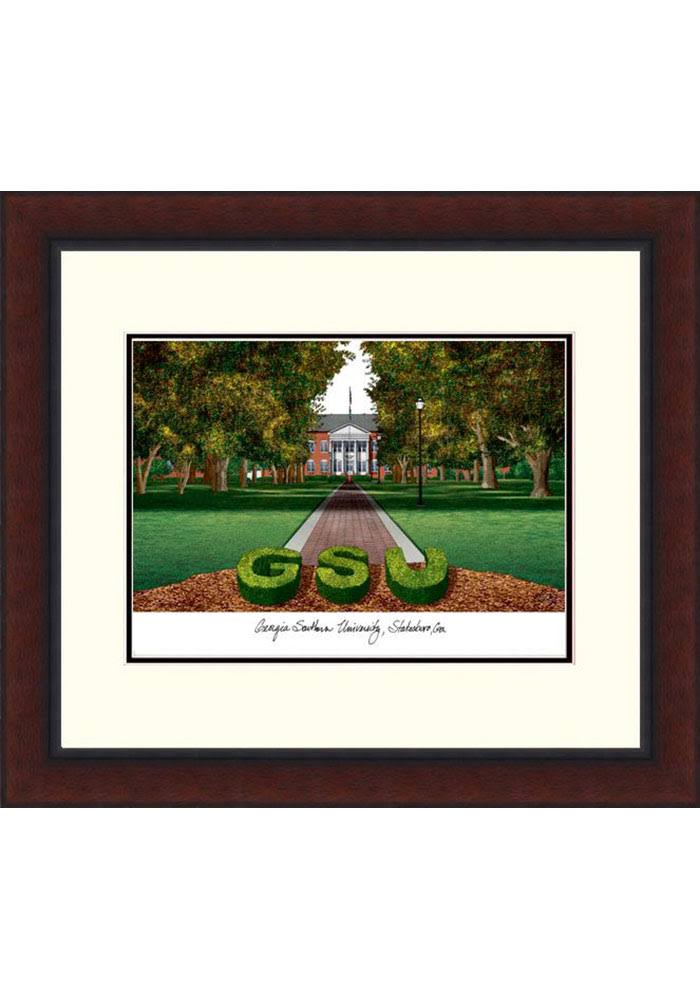 Campus Images Georgia Southern Legacy Alumnus Framed Lithograph GA975LR