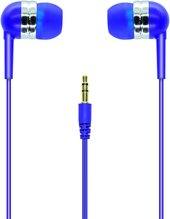 Bulk Earbuds 50 Pack for Classroom,ZNXZXP Wholesale Earbuds Headphones Earphones for Kids,Individually Bagged,Perfect for Students,Schools,Hospitals,Hotels,Library,Museums,Multi Colored