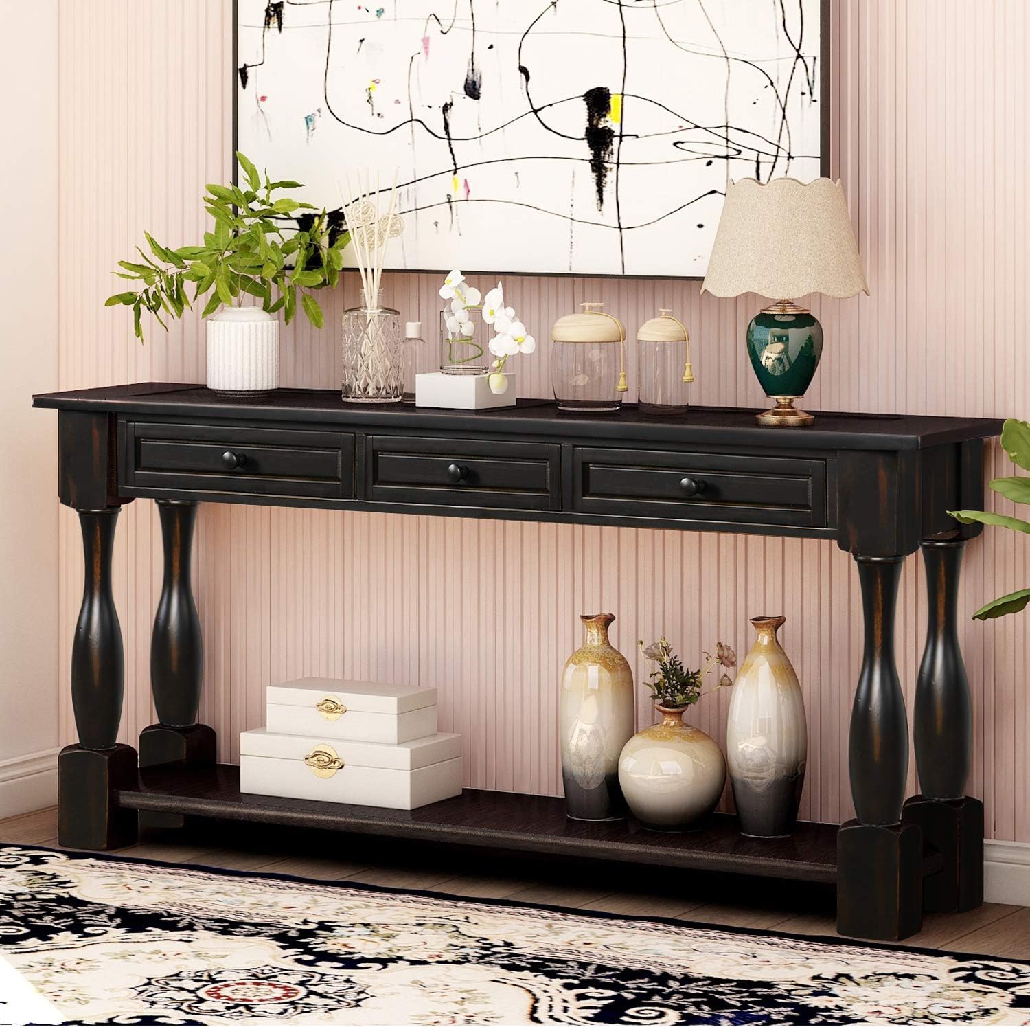 P PURLOVE Console Table for Entryway 64