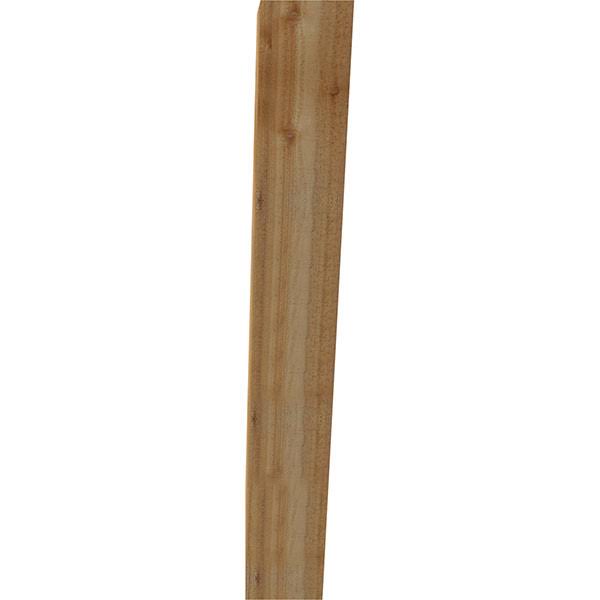 6x22W x 42x22D x 42x22H Traditional Rough Sawn Brace, Western Red Cedar