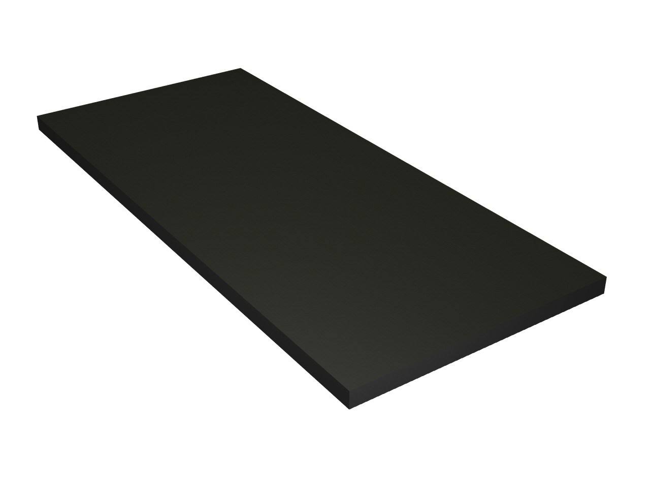 King Starboard 1/2 inch 2427BK12 Black 24 inch x 27 inch