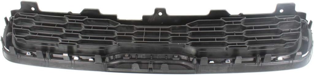 For Kia Soul Grille Assembly 2012 | Textured Black Shell & Insert | w/Chrome Insert Opening Molding | CAPA | KI1200149 | 863502K500