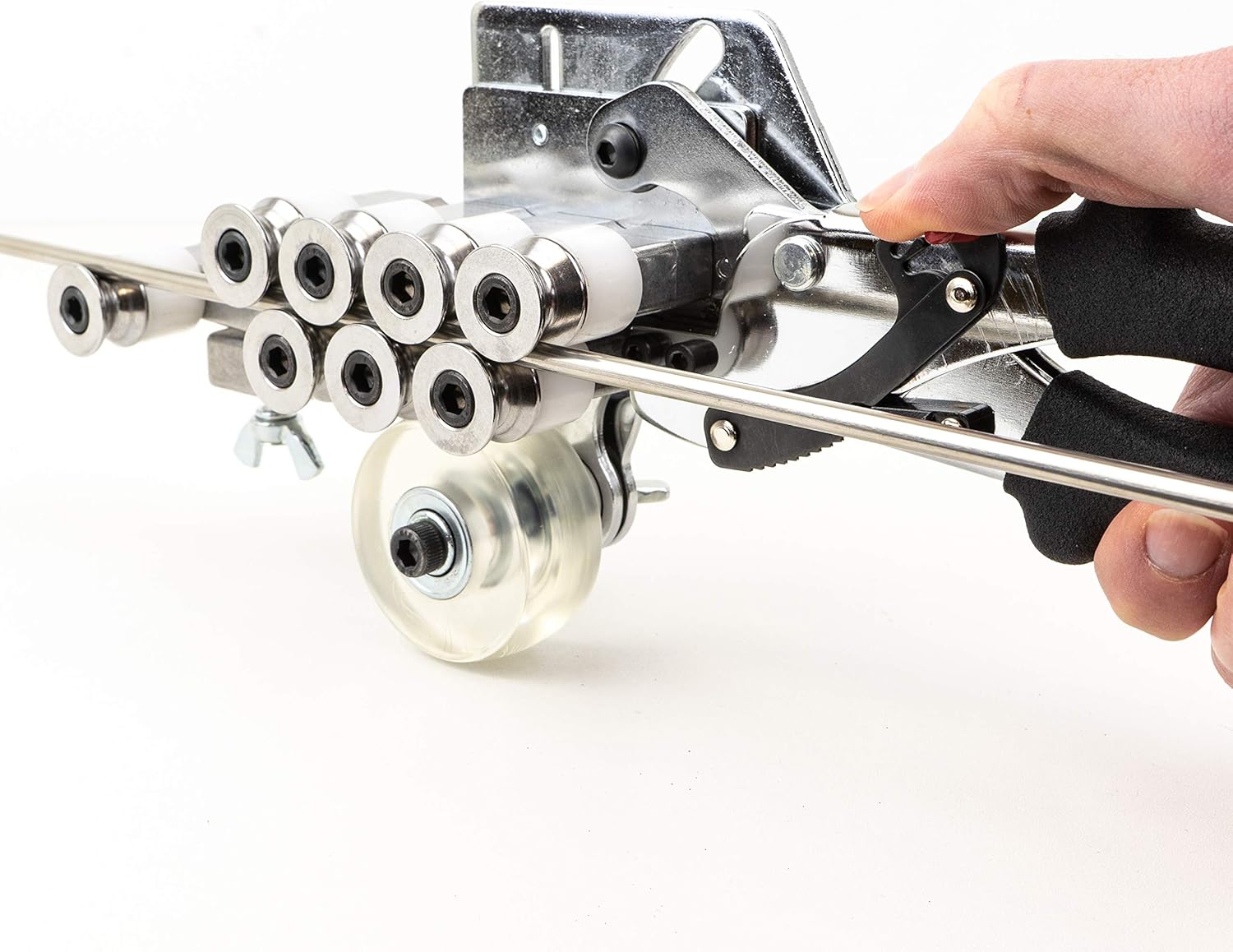 TOOLGUY REPUBLIC Adjustable Brake & Fuel Line Tubing Pipe Straightener - 3/16