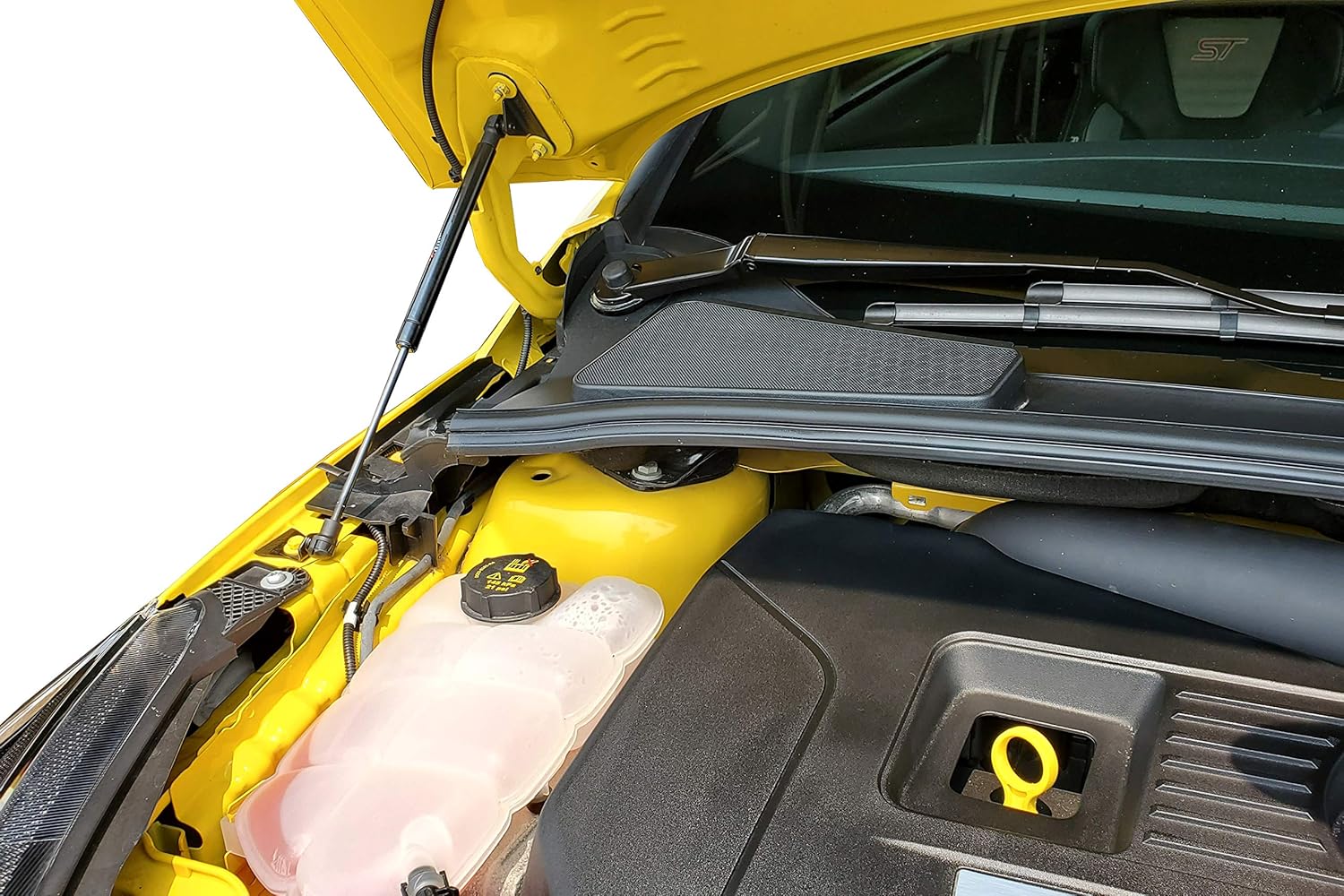 Redline Tuning 21-11025-02 Hood QuickLIFT PLUS Bolt in Struts Compatible with Ford Focus 2012-2018 (All Black Components)