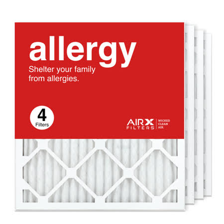 AIRx Filters 18x20x1 Air Filter MERV 11 Pleated HVAC AC Furnace Air Filter, Allergy 4-Pack Made in The USA