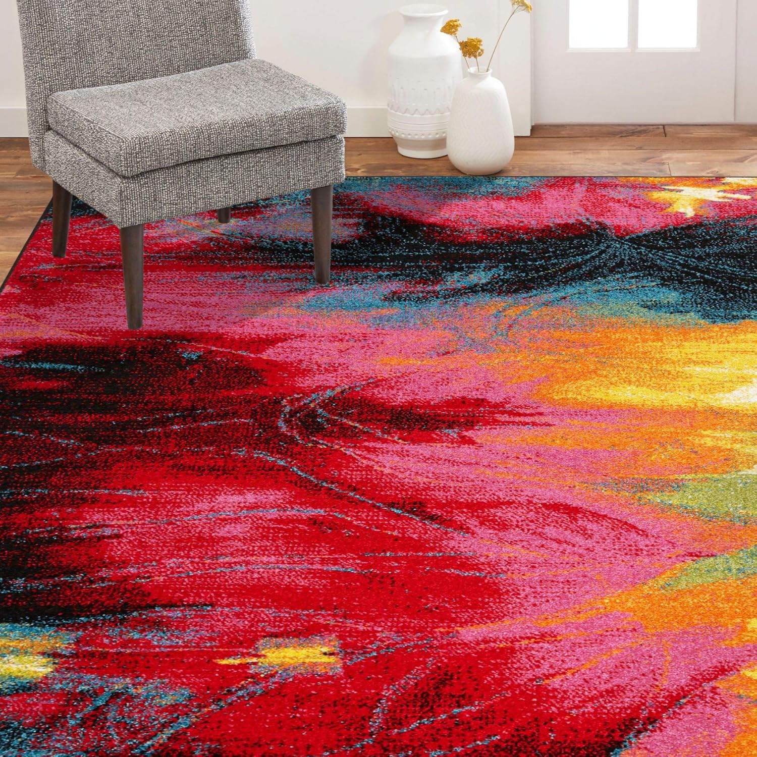 Home Dynamix Splash Mondrian Area Rug 7'10