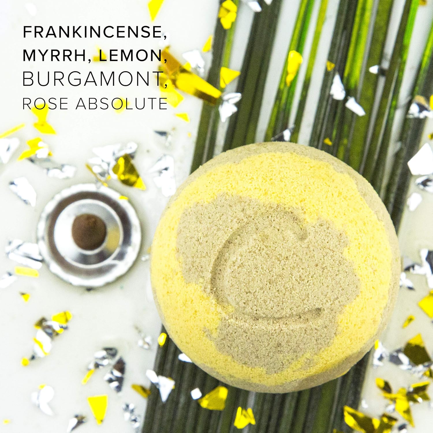 Cosset Bath Bombs - Charlie Brown - Therapeutic Bubble Bath Bomb Treatment for Dry Skin and Inflammation - 8-Ounce - Pack of 6 Pack of 2