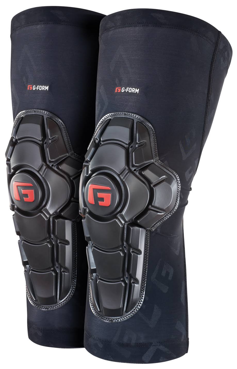 G-Form Pro-X2 Knee Pads: Black Embossed