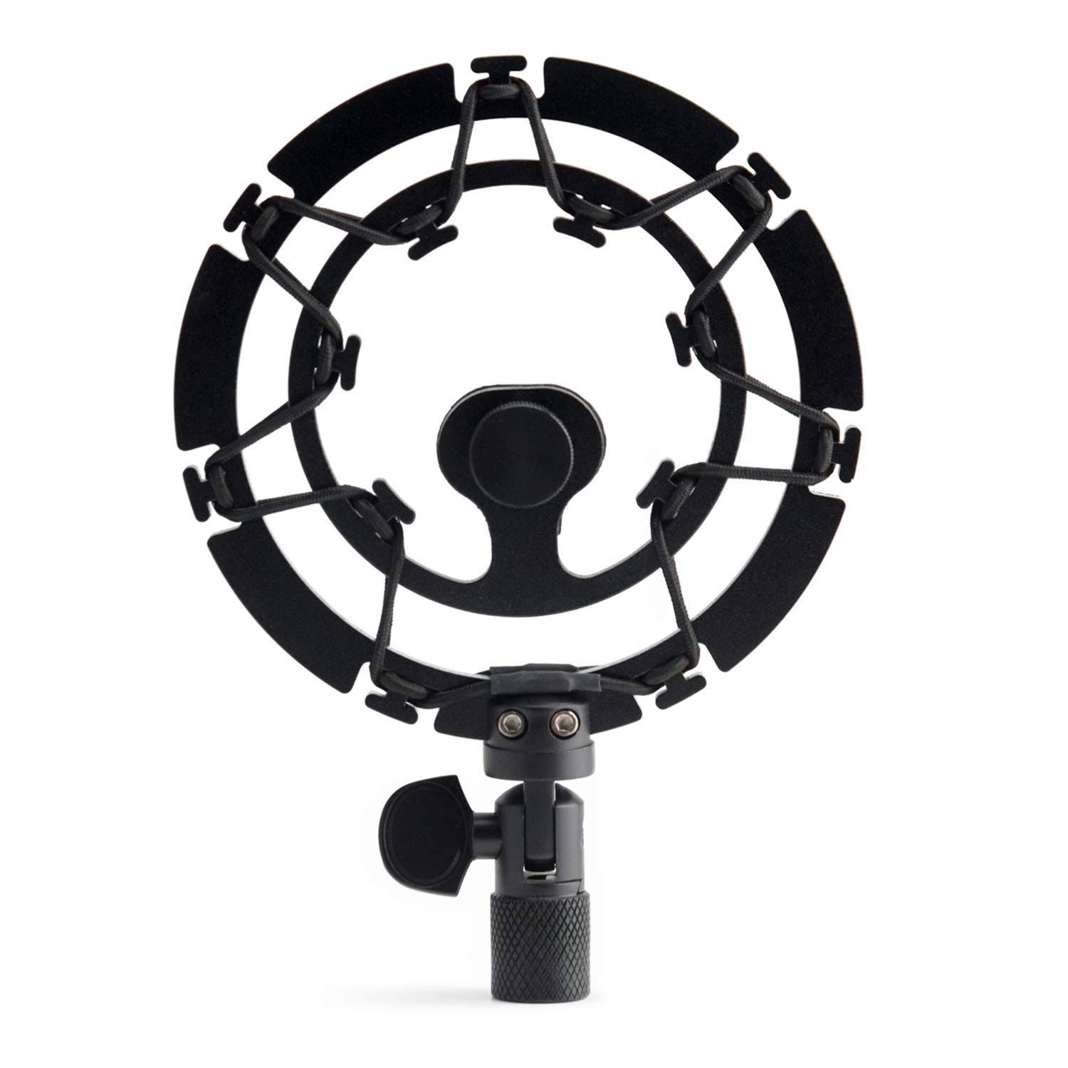 Auphonix Black Shock Mount Compatible with Blue Yeti Mic