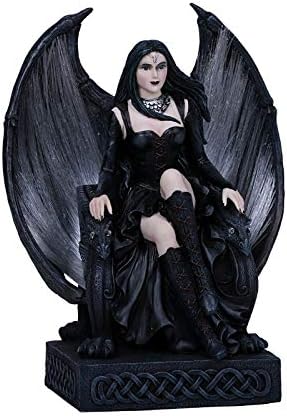 Pacific Giftware Winged Goth Fairy Fiber Optic Collectible Figurine